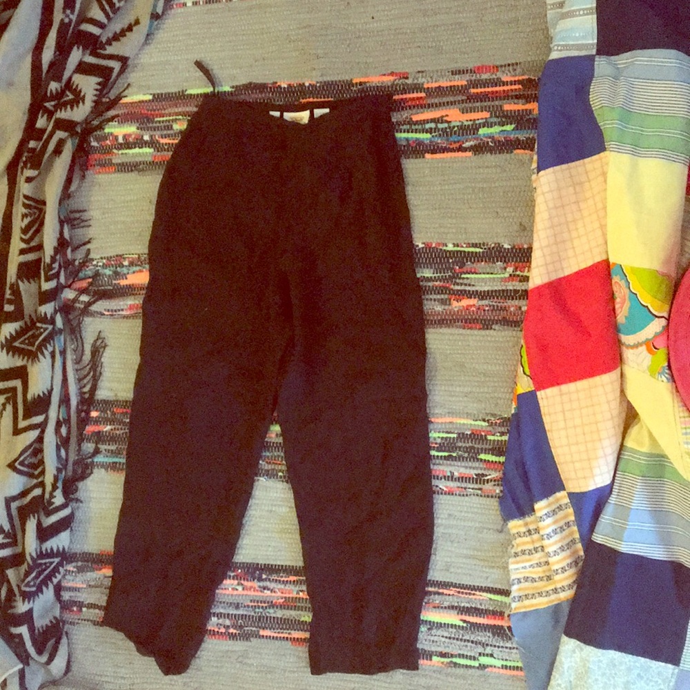 Silk loose 90s pants